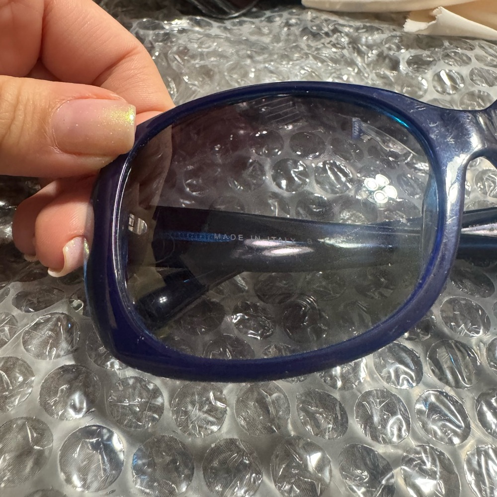 CHANEL CC Sunglasses 5183 Blue CC square-frame sunglasses Fashion Luxury VINTAGE - Picture 17 of 17